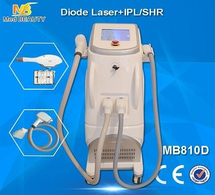 Painless Diode Laser Hair Removal , Permanent 808nm IPL ...