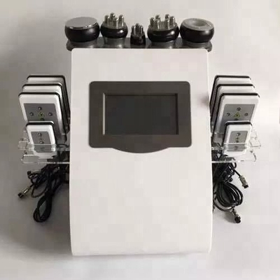 High quality 8 Pads Diode Lipo Laser LLLT Ultrasonic 40K Cavitation Slimming Vacuum RF Cellulite Weight Loss Machine