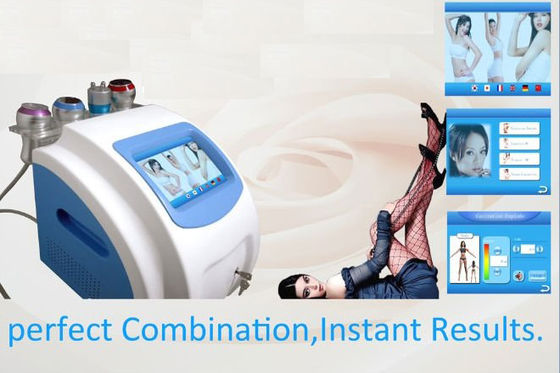 Ultrasonic Cavitation+Monopolar RF+Tripolar RF+Vacuum Liposuction 5 in 1 System