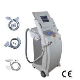 White IPL SHR RF ND YAG LASER IPL Beauty Equipment Vertical Type