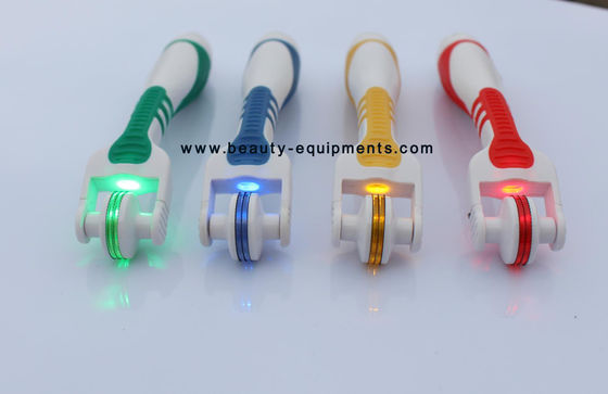 LED Skin Rejuvenation Derma Rolling System , 540 Needles Photon Derma Roller