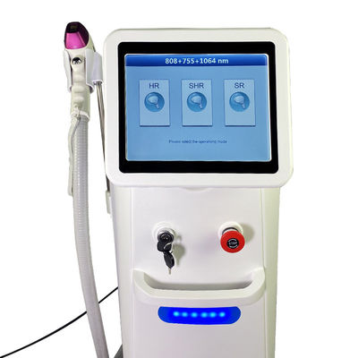 Hot selling 3 wavelength 1064 755 808nm permanent hair removal 808 diode laser hair removal device