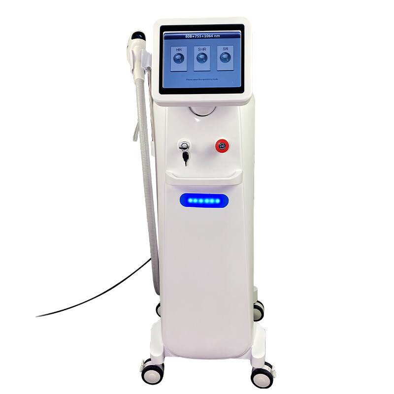 Hot selling 3 wavelength 1064 755 808nm permanent hair removal 808