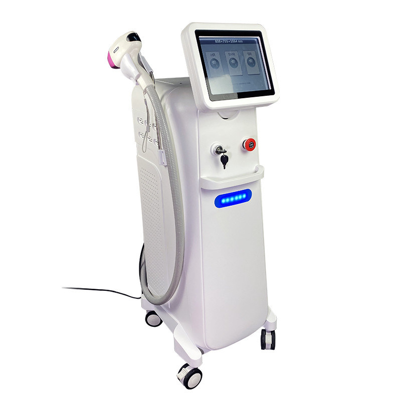 Hot selling 3 wavelength 1064 755 808nm permanent hair removal 808
